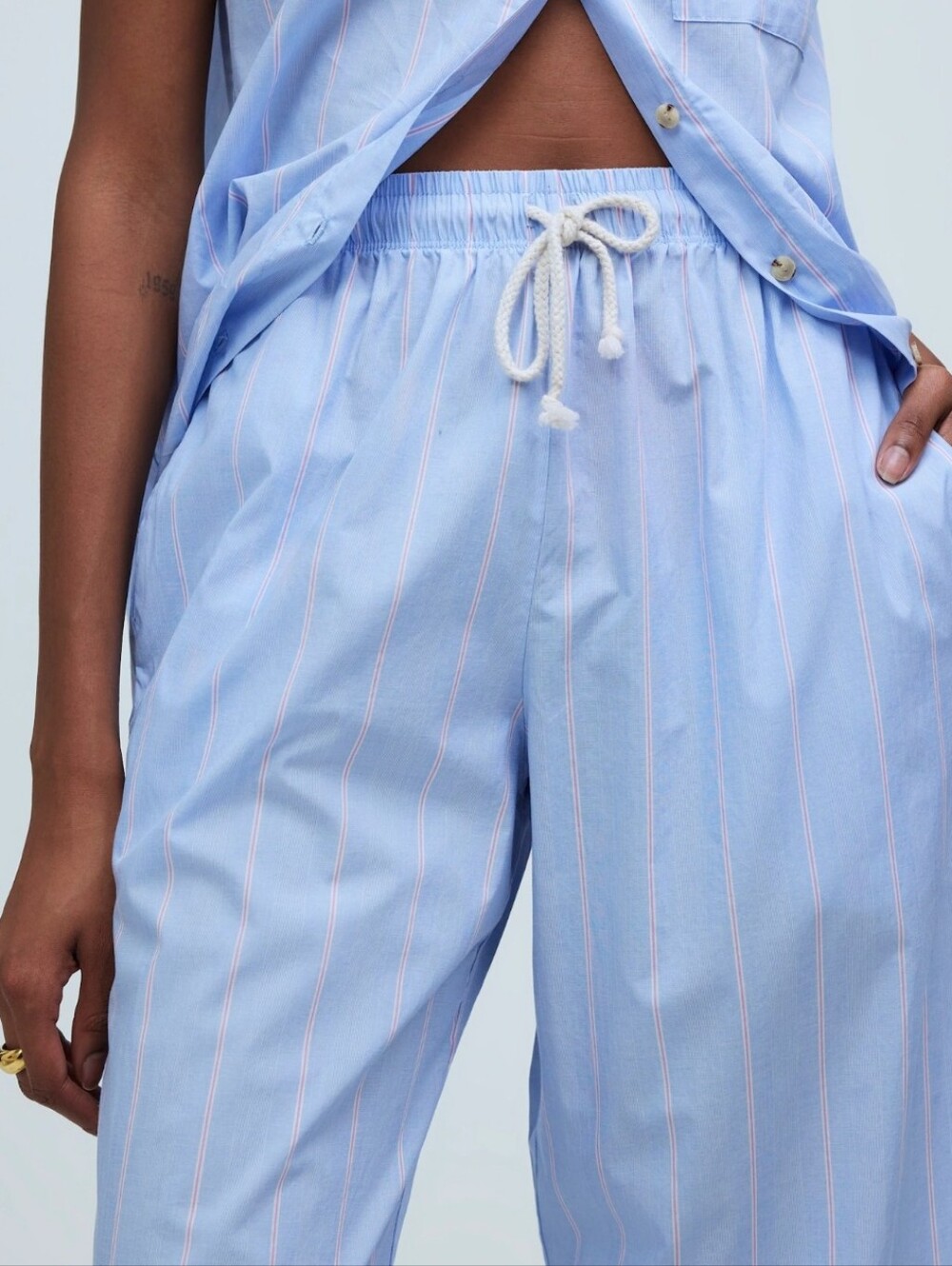 Donni Stripe Pop Pants - Picture 2 of 16